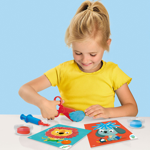 Фото - Маса для ліплення Ses Creative My first – ВЕСЕЛА ПЕРУКАРНЯ (14407S)