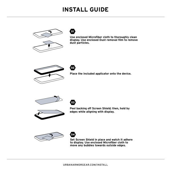 Фото - Захисне скло для смартфону UAG for iPhone 17 Pro (14438311VNA)