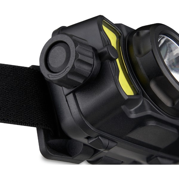 Фото - Фонарь налобный Brevia 550Lm, 3W CREE XPG+COB, 1200mAh/3xAAA White/Red (14450ERBX1)