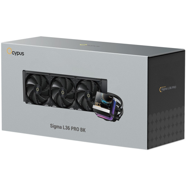 Фото - Водяна система охолодження OCYPUS SIGMA L36 PRO BK (SIGMA-L36-BK3ANWL00P-GL)