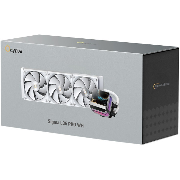 Фото - Водяна система охолодження OCYPUS SIGMA L36 PRO WH (SIGMA-L36-WH3ANWL00P-GL)