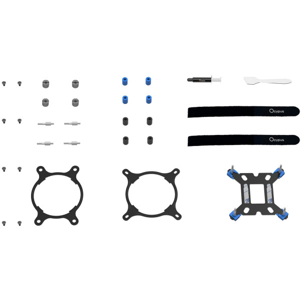 Фото - Водяна система охолодження OCYPUS DELTA L36 BK ARGB V2 (DELTA-L36-BK3AAWNN02X-GL)