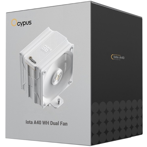 Фото - Процесорний кулер OCYPUS IOTA A40 WH DUAL FAN (IOTA-A40-WH2NNWD00X-GL)