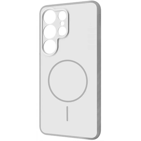 Фото - Чохол для смартфону Proove Softline Case with Magnetic Ring Samsung Galaxy S25 Ultra silver (PCLCSGSU2529)