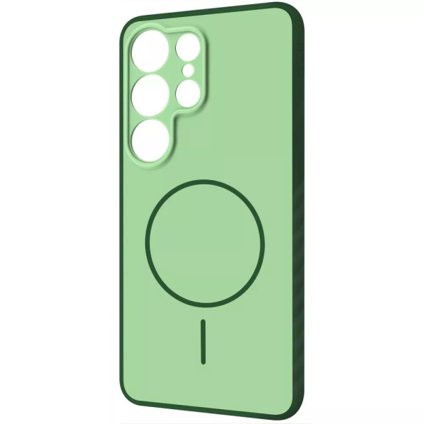 Фото - Чохол для смартфону Proove Softline Case with Magnetic Ring Samsung Galaxy S25 Ultra green (PCLCSGSU256)