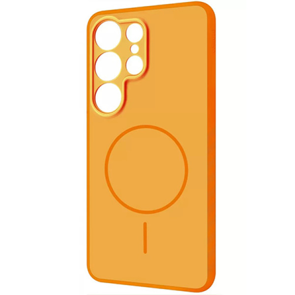 Фото - Чохол для смартфону Proove Softline Case with Magnetic Ring Samsung Galaxy S25 FE orange (PCLCSGSF2510)