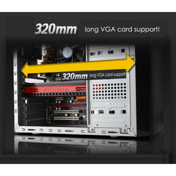 Фото - Корпус Gamemax GM-500 ET-211-500W-2U3 с БП