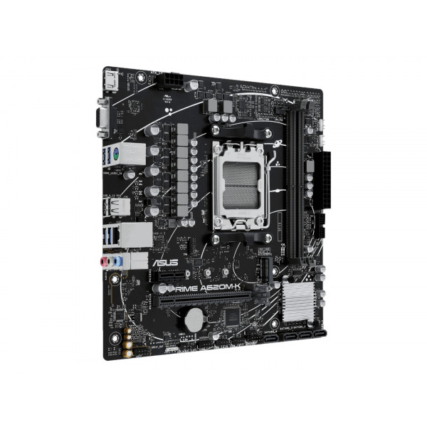 Фото - Материнская плата Asus Prime A620M-K Socket AM5