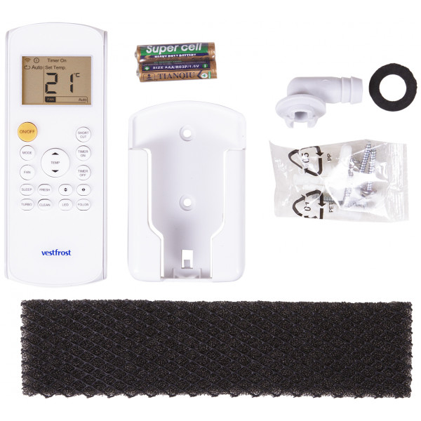 Фото - Кондиціонер спліт Vestfrost VFE07AF5 inverter (Wi-Fi опція)