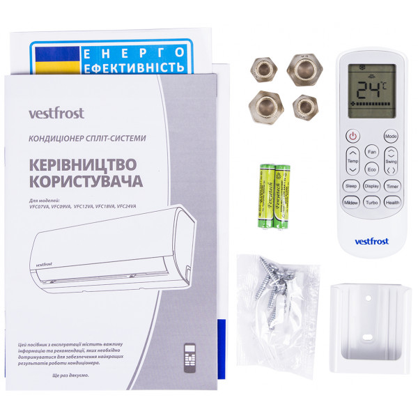 Фото - Кондиционер сплит Vestfrost VFC12VA