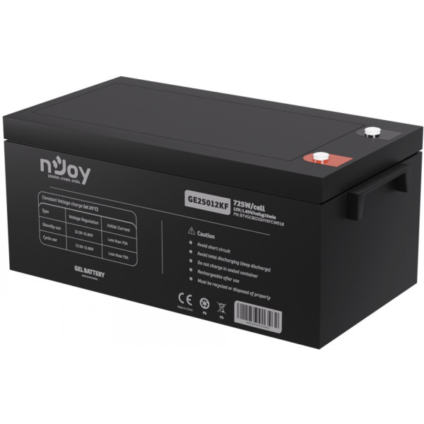 Фото - Акумулятор для ДБЖ Njoy GE25012KF 12V (BTVGCBEOGHYKFCW01B) GEL