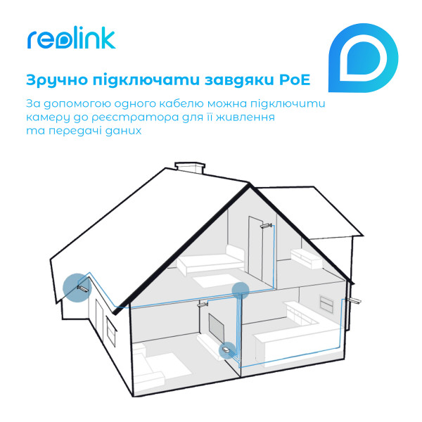 Фото - Видеорегистратор IP Reolink RLN8-410 без HDD
