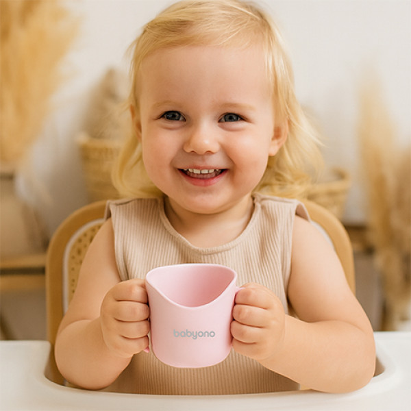 Фото - Чашка BabyOno 120 мл Рожевий (1463/04)