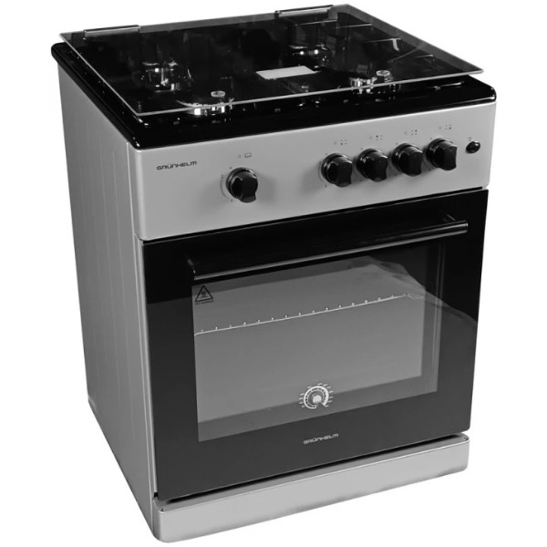Фото - Плита газовая Grunhelm G4FG6612GB