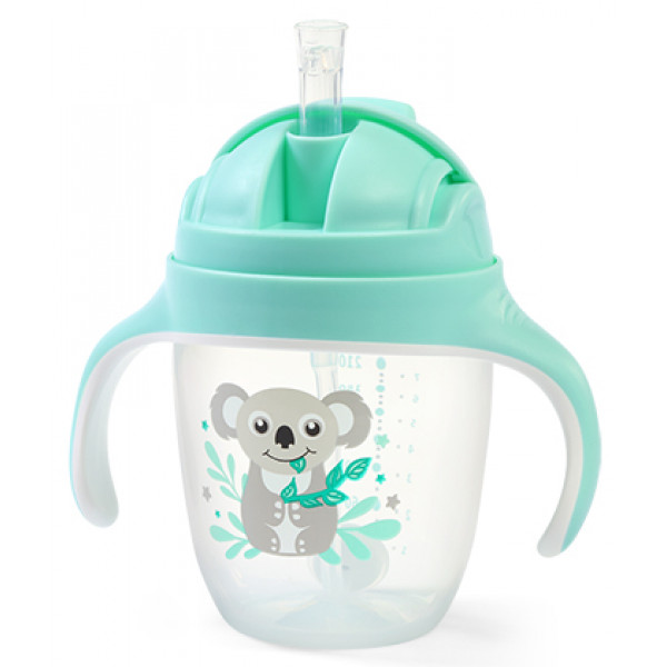 Фото - Поїльник-непроливайка дитячий BabyOno 240 мл Коала (1464/03)