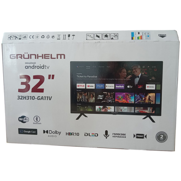 Фото - Телевизор Grunhelm 32H310-GA11V