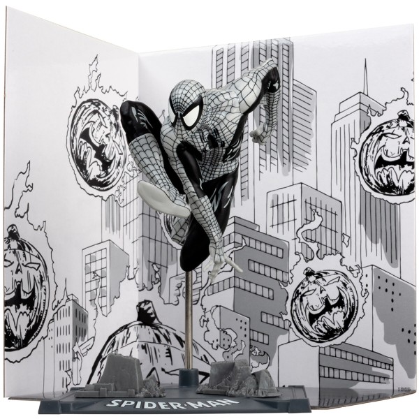 Фото - Колекційна фігурка McFarlane Toys MARVEL Spider-Man - Collectible with Scene Gold Label (787926148299)