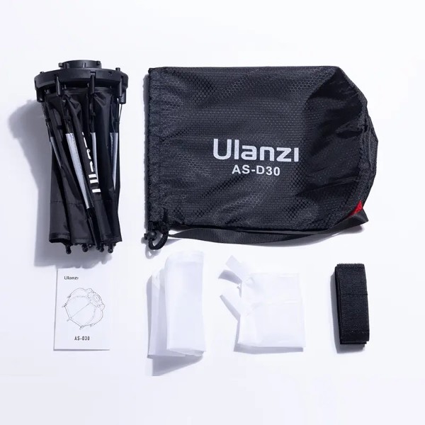 Фото - Софтбокс Ulanzi AS-D30 Octagonal Mini Bowens Mount and Grid (L083GBB1)