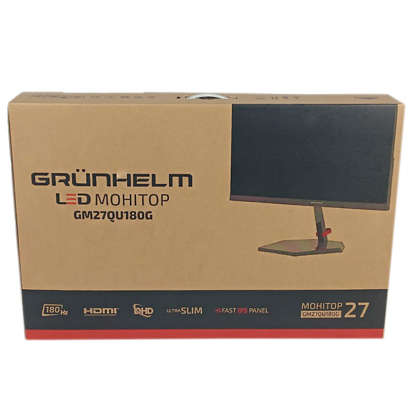 Фото - Монітор ігровий Grunhelm GM27QU180G