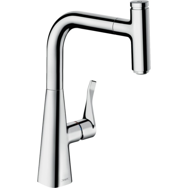 Фото - Кухонний змішувач Hansgrohe Metris Select (14857000) Фото - Кухонний змішувач Hansgrohe Metris Select (14857000)