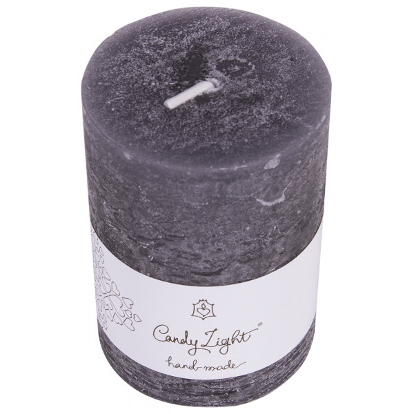 Фото - Свеча декор Candy Light 1-7.6 Синьо-сірий, 10 см