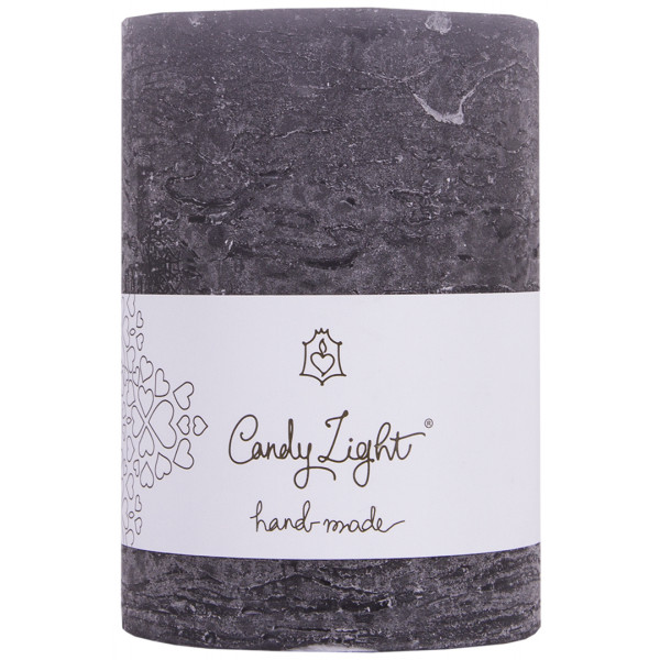 Фото - Свеча декор Candy Light 1-7.6 Синьо-сірий, 10 см