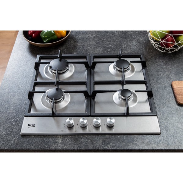Фото - Варочная панель газовая Beko HIAG64225SX