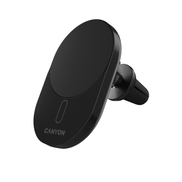 Фото - Автотримач з бездротовою зарядкою Canyon OnGrip 105 15W Qi2 Wireless Black (CNS-CCH105B)