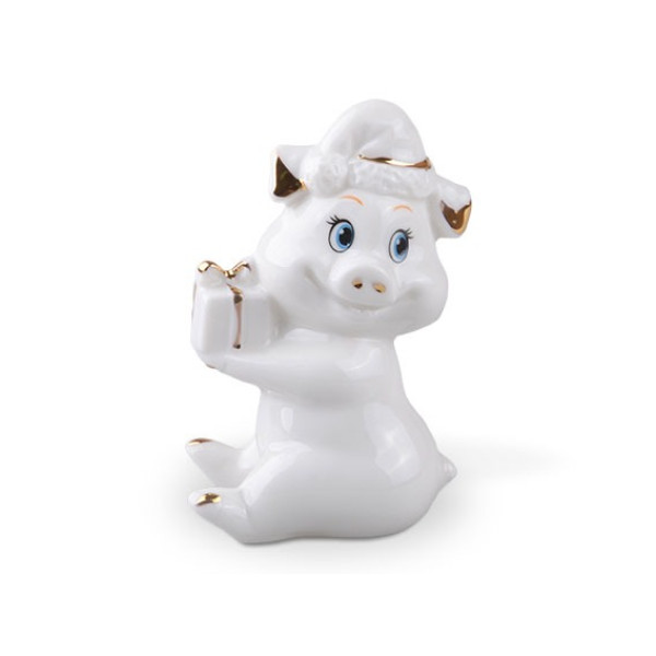 Фото - Декор New Year Lefard Свинка 8 см (149-368)