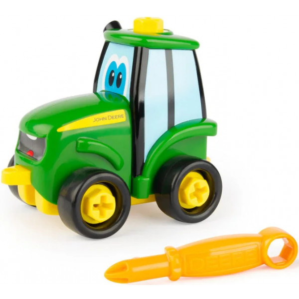 Фото - Пластиковий конструктор John Deere Kids Збери трактор із викруткою (47208)