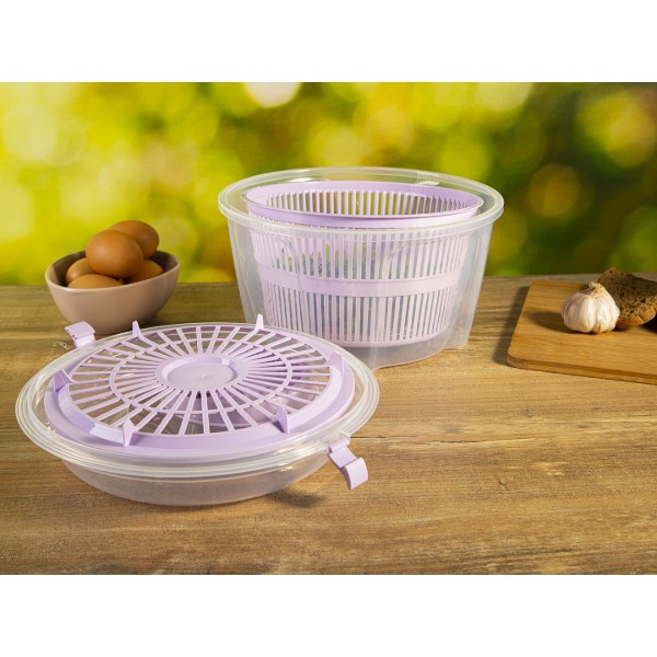 Фото - Сушка для салата ARDESTO Fresh 4.4 л Lilac (AR1603LP)