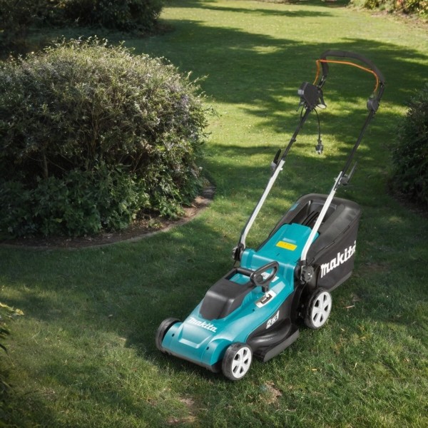 Фото - Газонокосилка электрическая Makita ELM3320