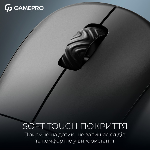 Фото - Мышь беспроводная игровая GamePro Asgard Loki Wireless RGB Black (GM022B) 