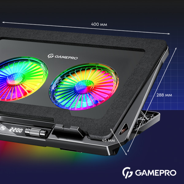 Фото - Уценка - Подставка под ноутбук охлаждающая GamePro CP910