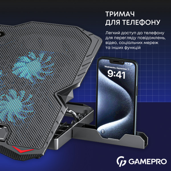 Фото - Подставка под ноутбук охлаждающая GamePro CP560