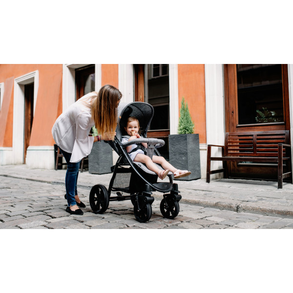 Фото - Коляска прогулянкова Lionelo Annet Concrete