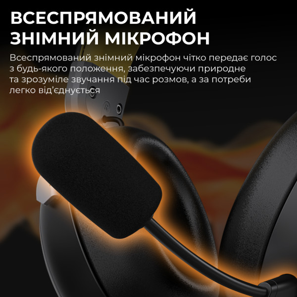 Фото - Гарнітура бездротова ігрова Ajazz AHM08 MAX 3-Mode Black (AHM08-MAX-BGY)