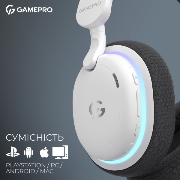 Фото - Гарнитура беспроводная игровая GamePro Asgard Bragi (HSW250W)