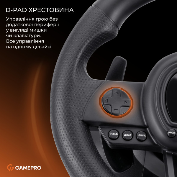 Фото - Кермо GamePro PC/XBOX360/XBOXONE/ SWITCH/PS3/PS4 (RW038PM)