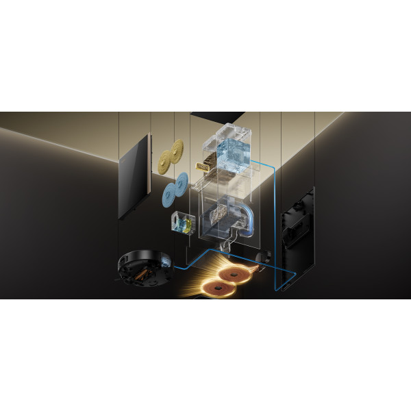 Фото - Робот-пилосос миючий Mova MOBIUS 60 Black-EUA (RLV83LE)