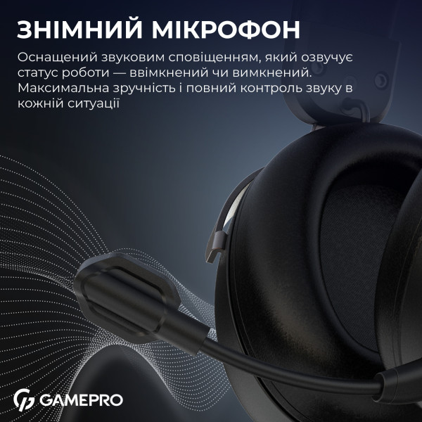 Фото - Гарнитура беспроводная игровая GamePro Asgard Freya Pro (HSW201B)