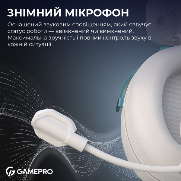 Фото - Гарнитура беспроводная игровая GamePro Asgard Freya Pro (HSW201WB)