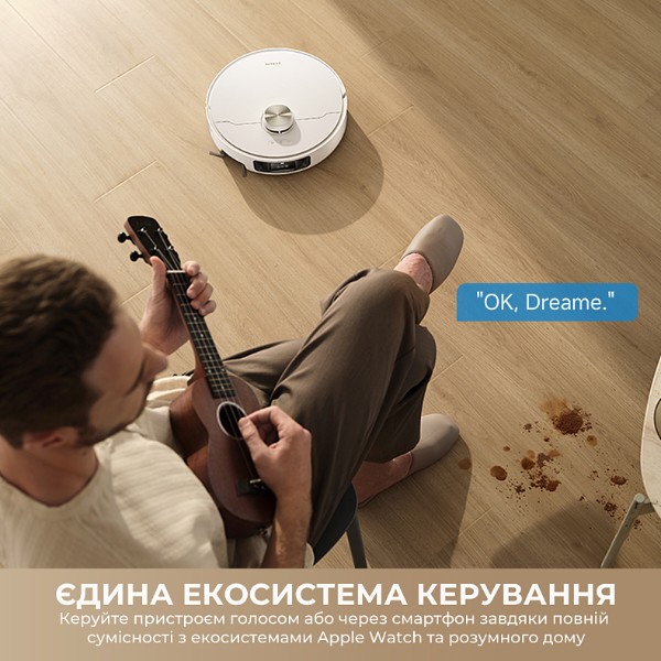 Фото - Робот-пилосос миючий Dreame L50s Pro Ultra White (RLL88HE-Wh)