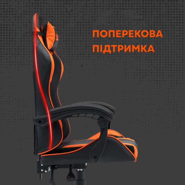 Фото - Крісло для геймерів Canyon Core SGCH2 Black Orange (CNE-SGCH2)