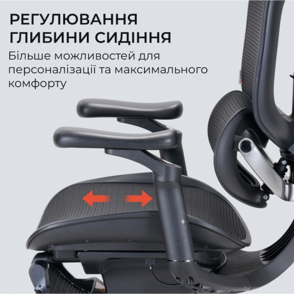 Фото - Крісло офісне Sihoo White (C300-LITE-V2-B102-JT)