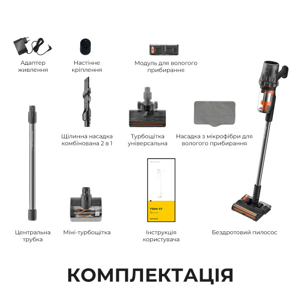 Фото - Пылесос ручной моющий Deerma T30W XT
