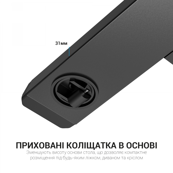 Фото - Стол компьютерный OfficePro ODM366BK Black