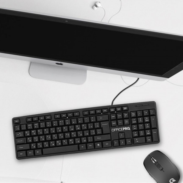 Фото - Клавіатура дротова OfficePro SK166