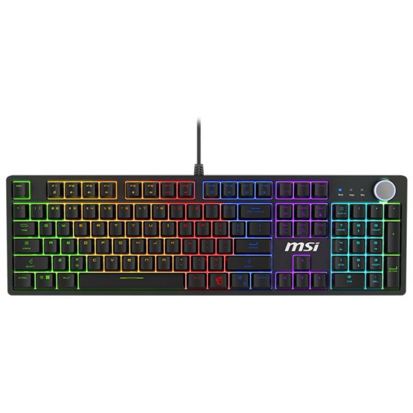 Фото - Клавіатура дротова ігрова MSI FORGE GK320 RED UA Фото - Клавіатура дротова ігрова MSI FORGE GK320 RED UA