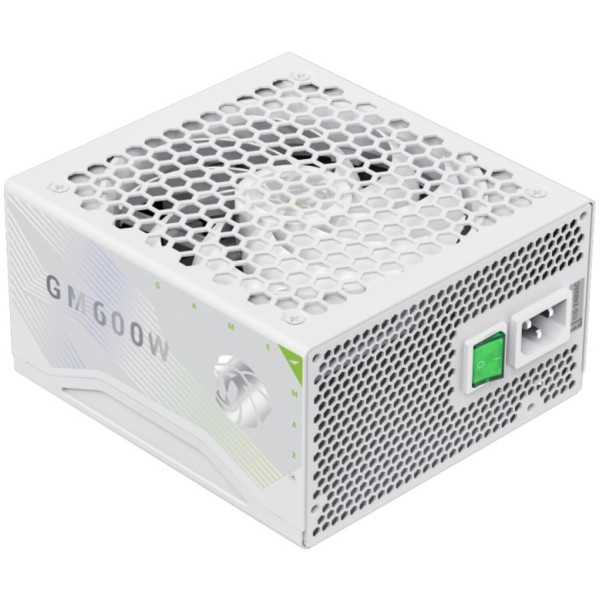 Фото - Блок живлення для ПК Gamemax GM 600B WH Fully-modular New